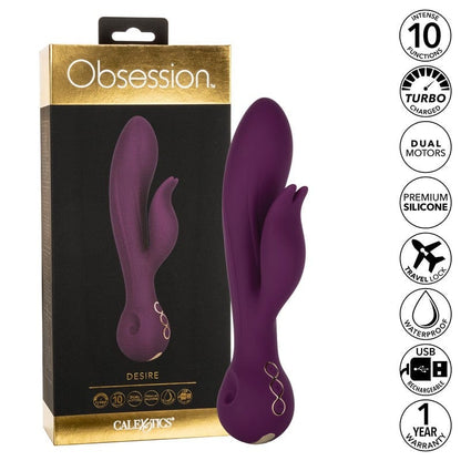 CALEXOTICS Vibrators Calexotics Obsession Desire Rabbit Vibe