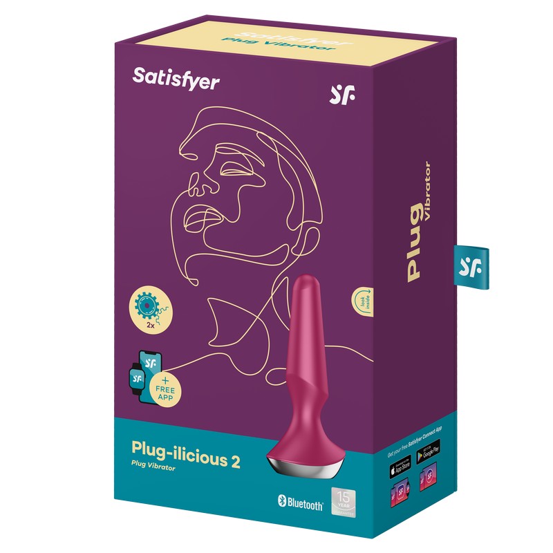 Satisfyer Plug-ilicious 2 Vibrating Plug - XOXTOYS
