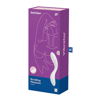 Satisfyer Vibrators White Satisfyer Rrrolling Pleasure Vibrator