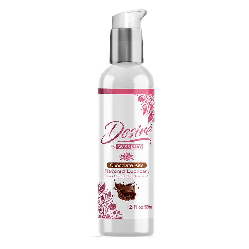 Swiss Navy Desire Chocolate Kiss Flavored Lubricant - XOXTOYS