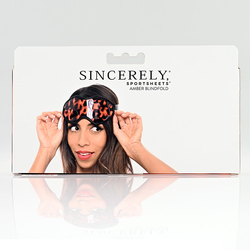 Sportsheets Sincerely Amber Blindfold - XOXTOYS