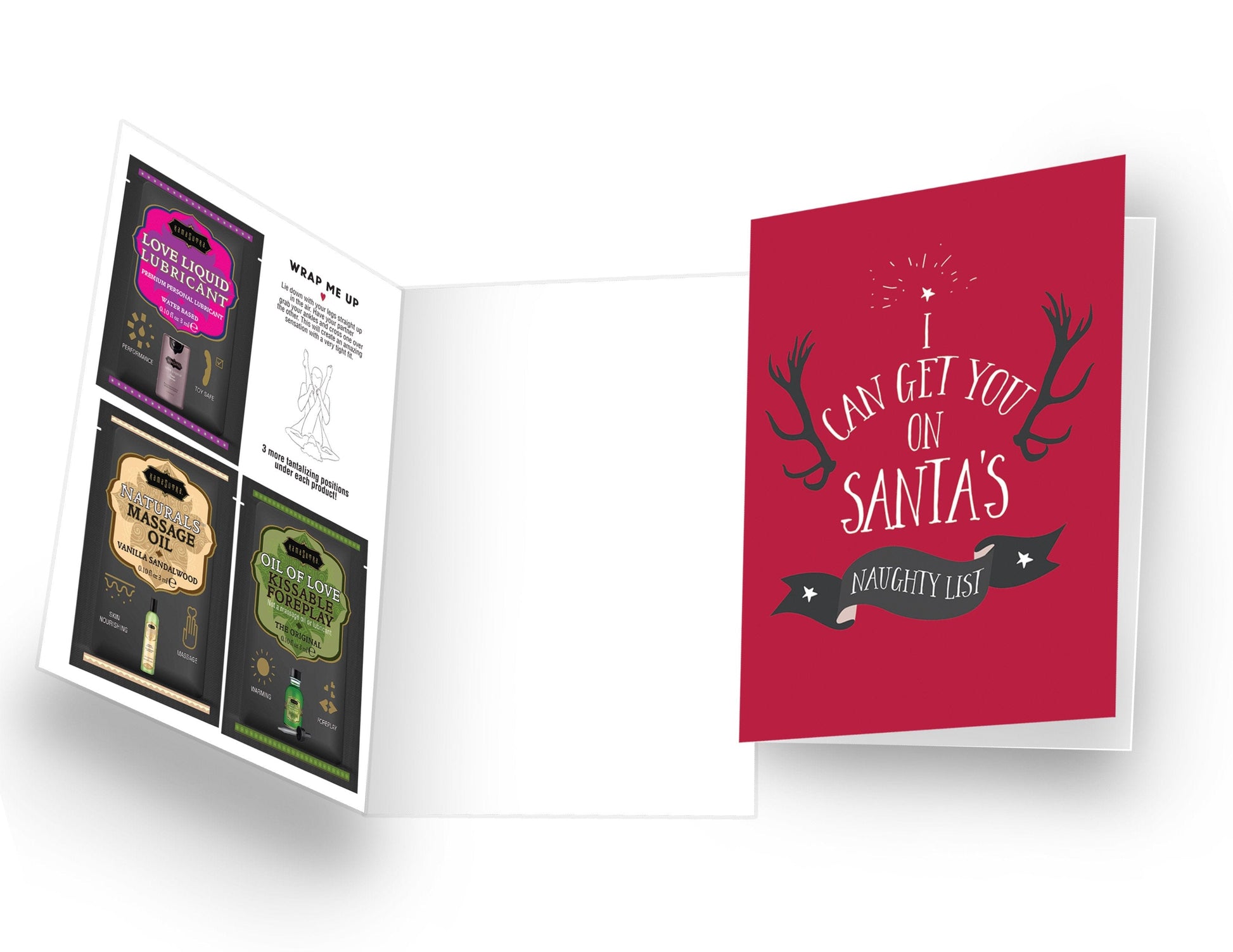 Kama Sutra Gift Set Kama Sutra Naughty Notes I Can Get You on Santas's Naughty List