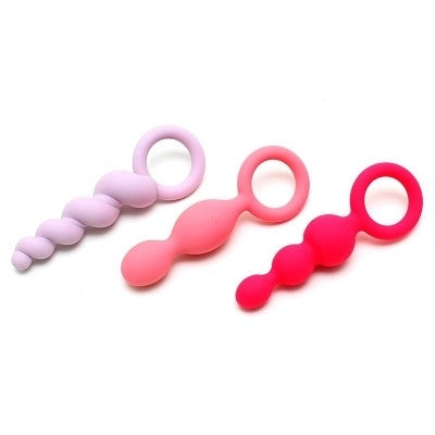 Satisfyer Booty Call Colored Plugs-Anal Toys-Satisfyer-XOXTOYS