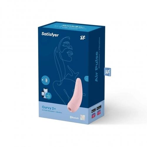 Satisfyer Curvy 2+ Pink Stimulator - XOXTOYS
