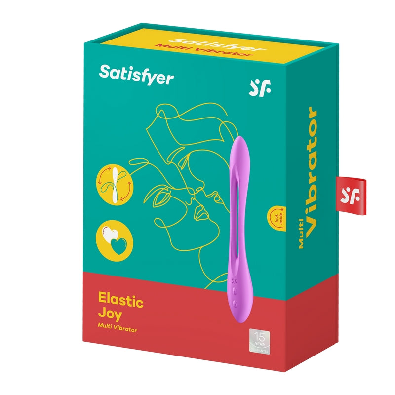 Satisfyer Elastic Joy Multi Vibrator-Vibrators-Satisfyer-Violet-XOXTOYS
