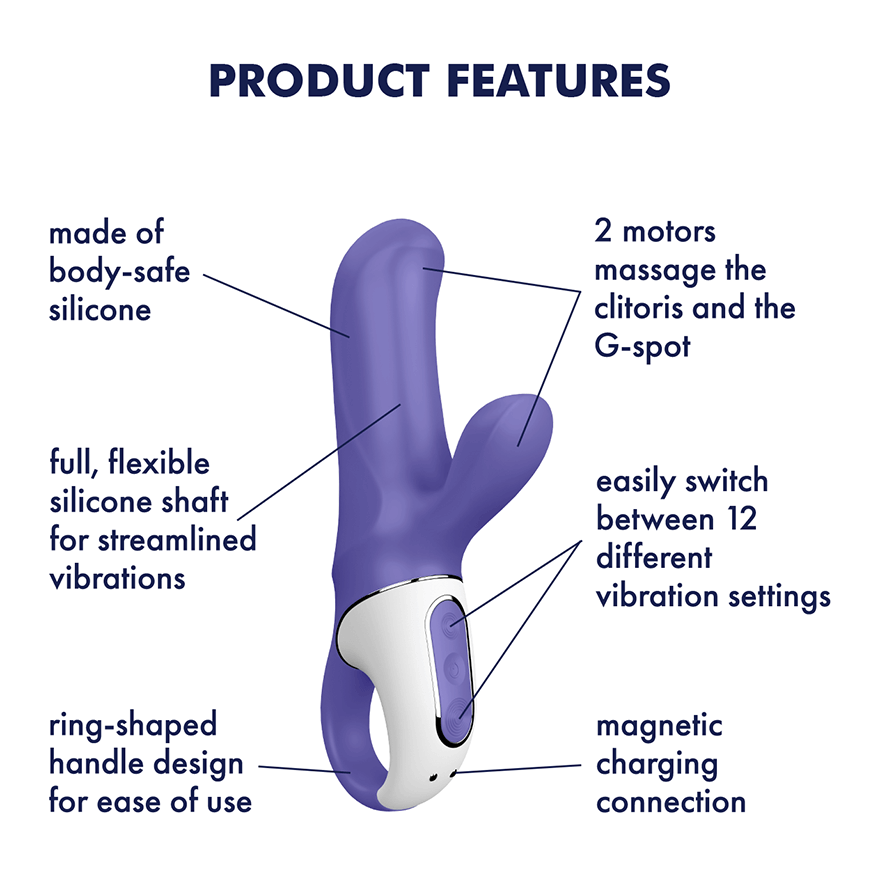 Satisfyer Magic Bunny Rabbit Vibrator - XOXTOYS