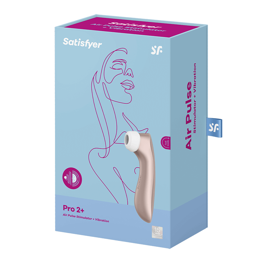 Satisfyer Pro 2+ Clitoral Stimulator - XOXTOYS