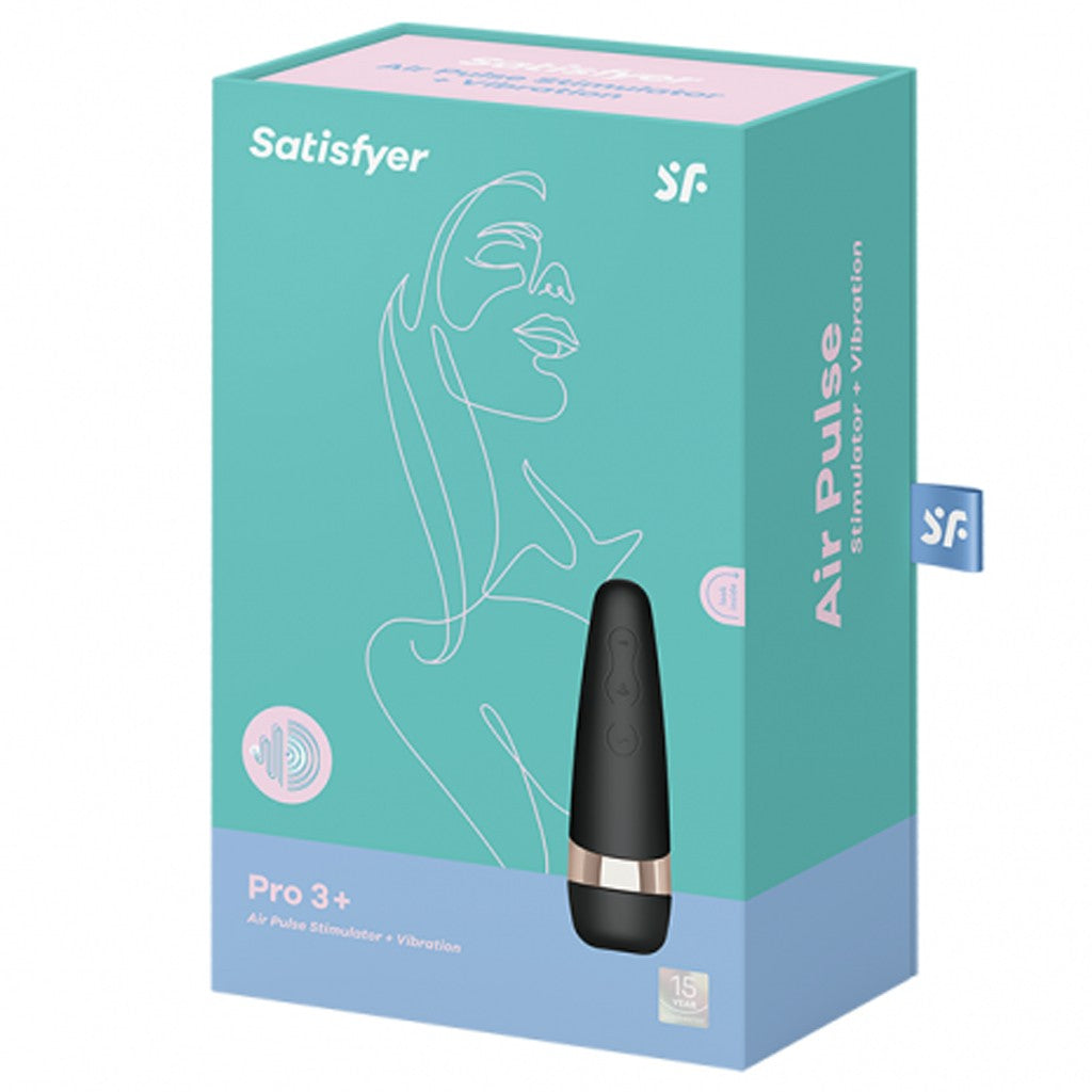 Satisfyer Pro 3+ Clitoral Stimulator-Clitoral Stimulators-Satisfyer-XOXTOYS