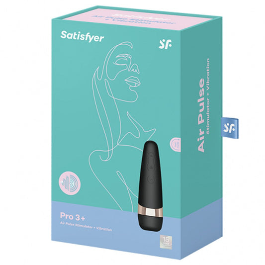 Satisfyer Pro 3+ Clitoral Stimulator - XOXTOYS