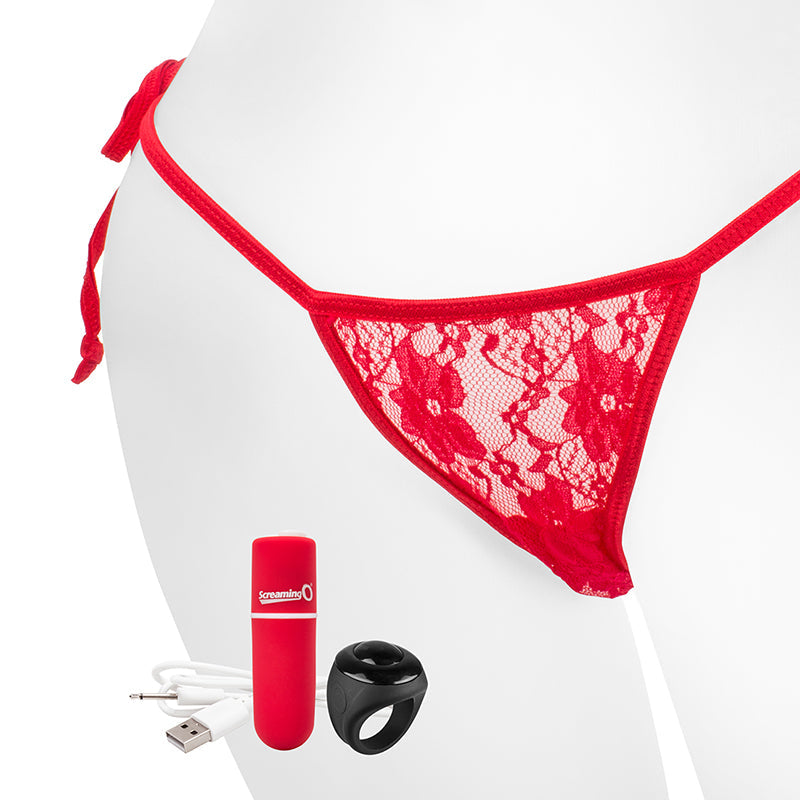 Fetish Fantasy Date Night Remote Control Vibrating Panties Pulsating Vibe  Red for sale online