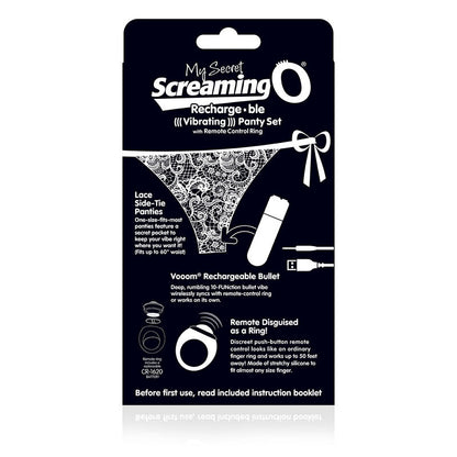 Screaming O My Secret Charged Remote Control Panty - XOXTOYS