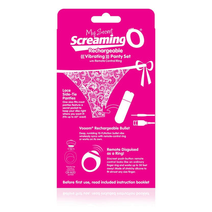 Screaming O My Secret Charged Remote Control Panty - XOXTOYS