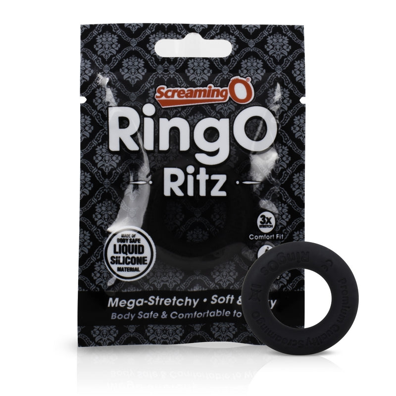Screaming O RingO Ritz-Cock Rings-Screaming O-Black-XOXTOYS