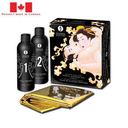 Shunga Sensual Love Melon Mango Shunga Oriental Body Slide Erotic Body to Body Massage Gel