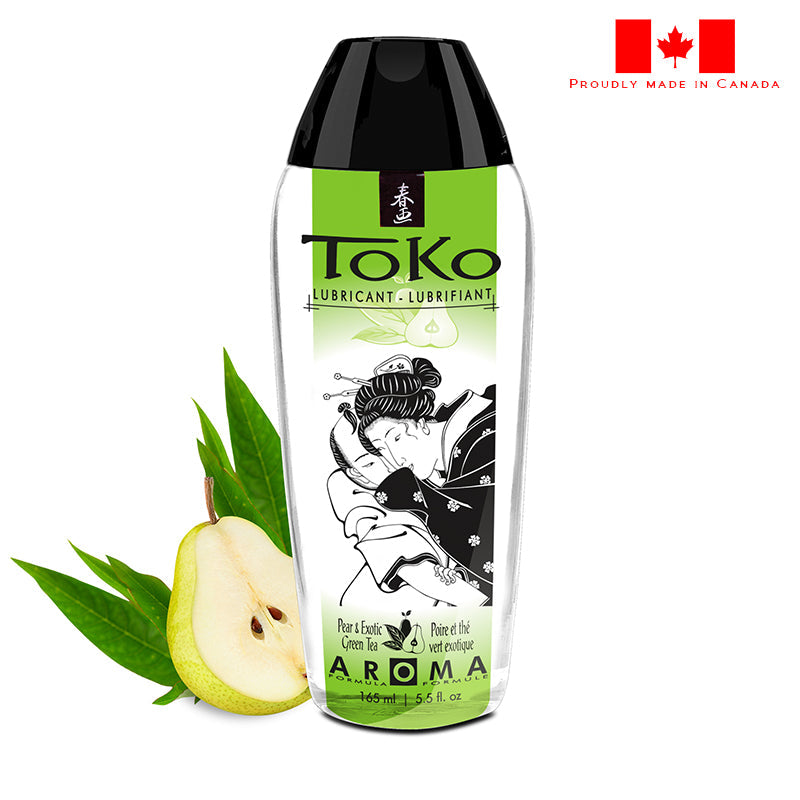 Shunga Toko Aroma Flavoured Lube-Lubes & Lotions-Shunga-Pear & Green Tea-XOXTOYS