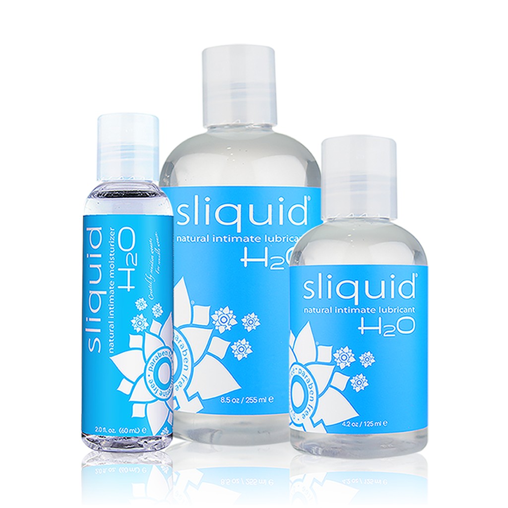 Sliquid H2O Water Based Lubricant-Lubes & Lotions-Sliquid-2oz-XOXTOYSUSA