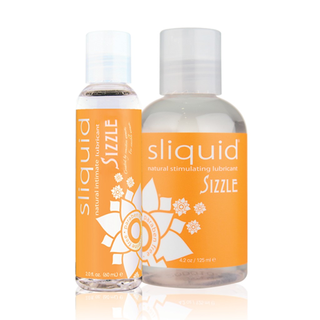 Sliquid Naturals Sizzle Lubricant - XOXTOYS