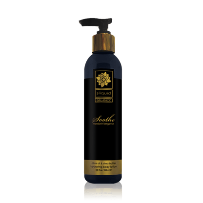 Sliquid Lubes & Lotions Sliquid Soothe Mandarin Bergamot Body Lotion