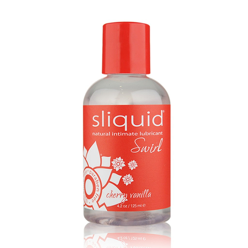 Sliquid Swirl Cherry Vanilla Flavored Lubricant - XOXTOYS