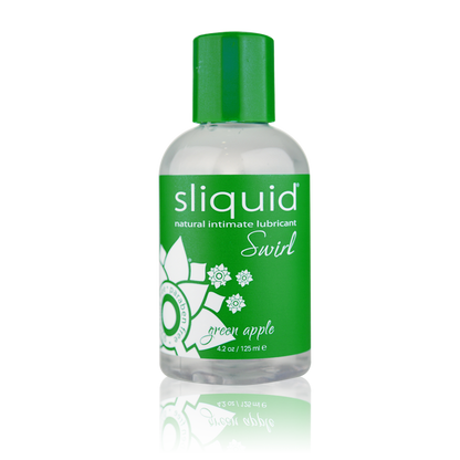 Sliquid Swirl Green Apple Flavored Lubricant - XOXTOYS