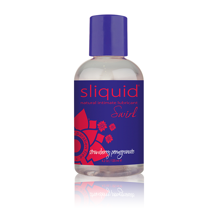 Sliquid Swirl Strawberry Pomegranate Flavored Lubricant-Lubes & Lotions-Sliquid-XOXTOYSUSA