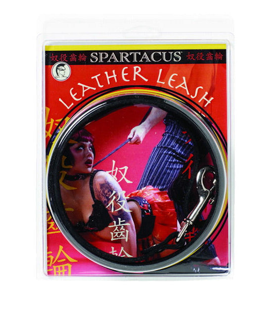 Spartacus 4' Leather Leash - XOXTOYS