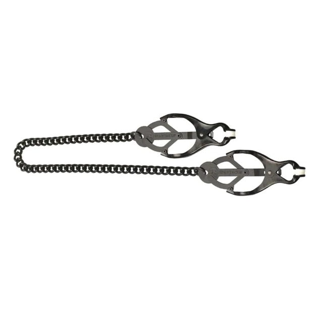 Spartacus Butterfly Nipple Clamp With Chain - XOXTOYS