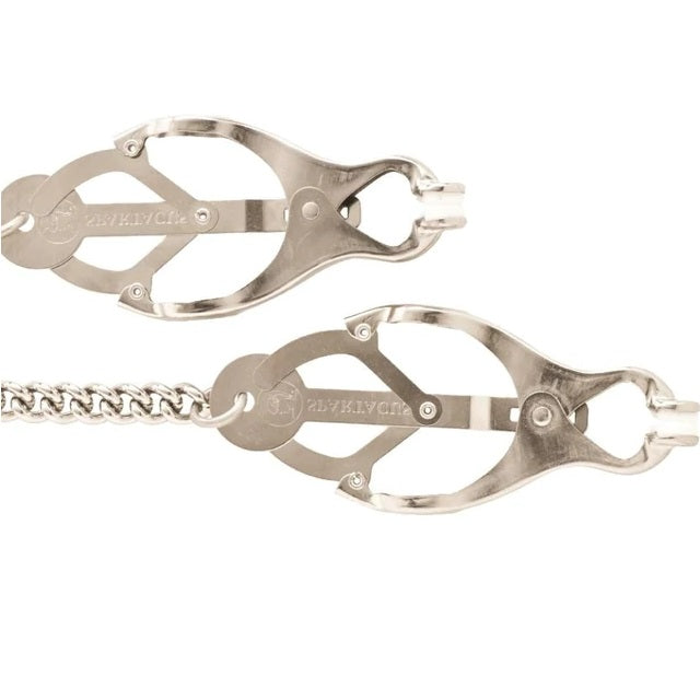 Spartacus Butterfly Nipple Clamp With Chain - XOXTOYS