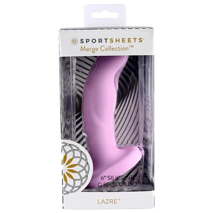 Sportsheets Lazre 6” Silicone Dildo Purple - XOXTOYS
