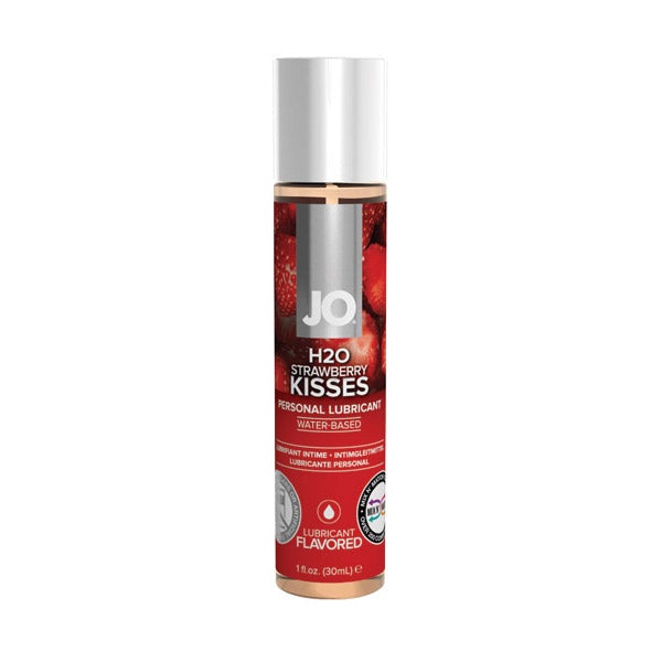 System JO H2O Strawberry Kisses Lubricant - XOXTOYS