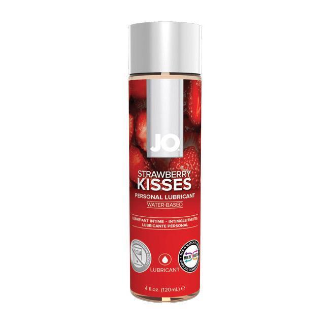 System JO H2O Strawberry Kisses Lubricant - XOXTOYS