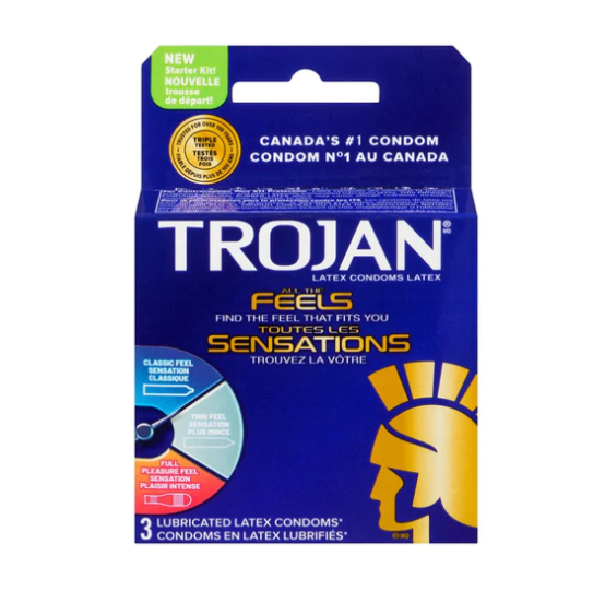 Trojan All The Feels Variety Pack Condoms - XOXTOYS