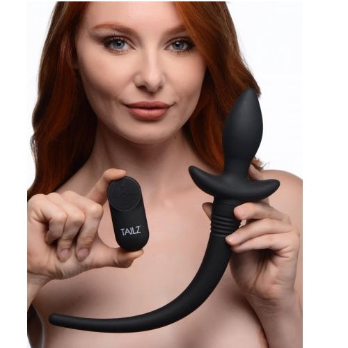 Tailz Waggerz Remote Control Wagging and Vibrating Puppy Tail and Anal Plug-Anal Toys-Tailz-XOXTOYS