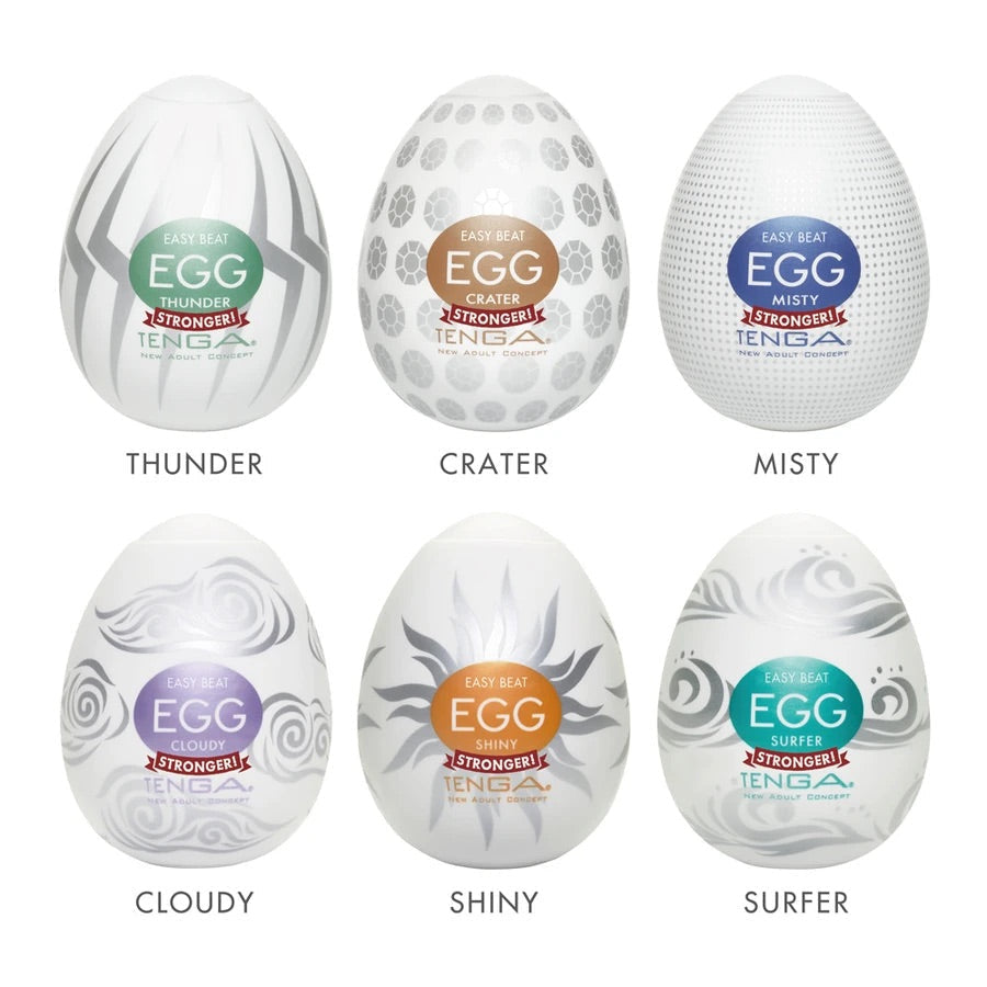Tenga Hard Boiled Egg Masturbator 6 Pack-Male Masturbators-Tenga-XOXTOYSUSA