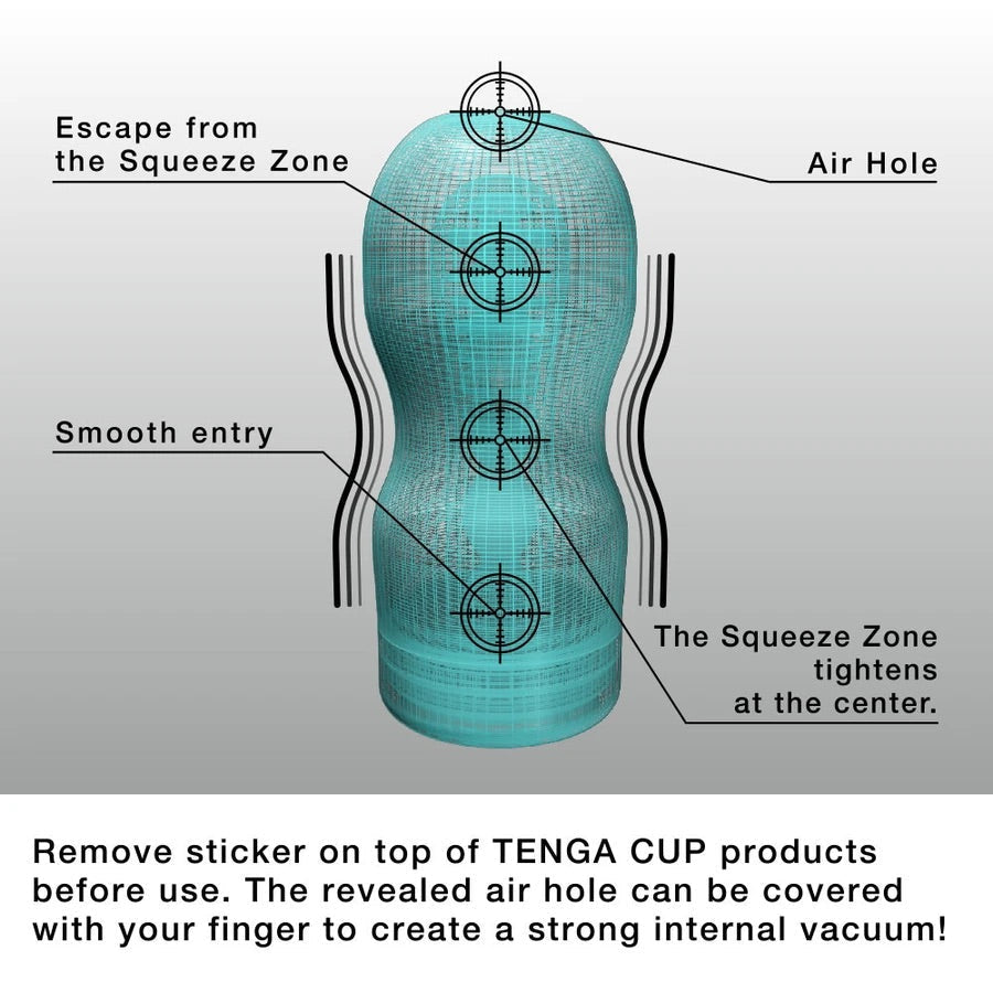 Tenga Original Vacuum Cup Cool Edition-Male Masturbators-Tenga-XOXTOYSUSA