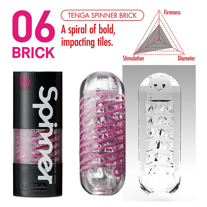 Tenga Spinner Brick Masturbator XOXTOYS Sex Toys