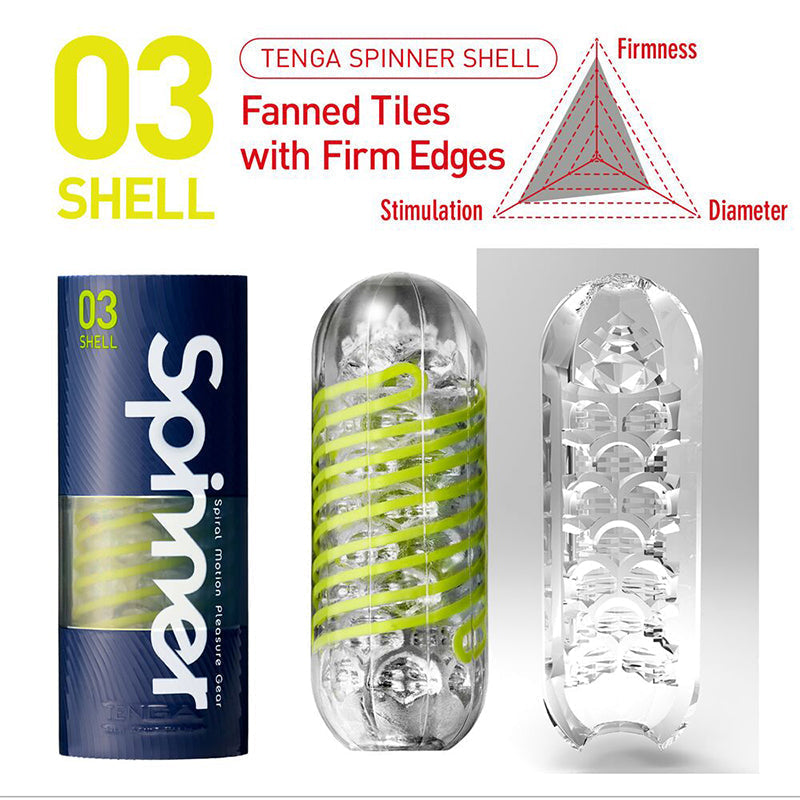 Tenga Spinner Shell Masturbator - XOXTOYS