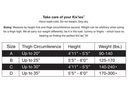 Kix'ies Lingerie Kixies Sam Black Fishnet Thigh Highs