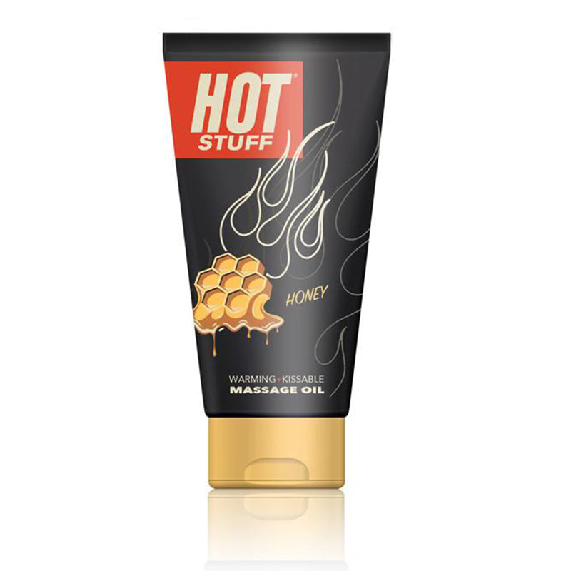 Topco Sales Hot Stuff Warming + Kissable Massage Oil - XOXTOYS