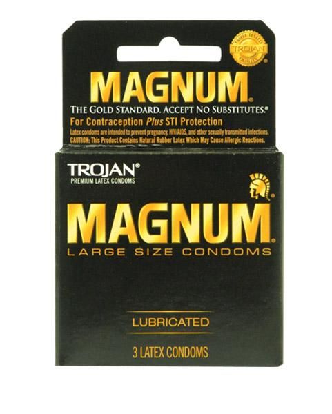 Trojan Magnum Large Size Condoms - XOXTOYS