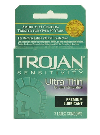 Trojan Ultra Thin Condoms - XOXTOYS
