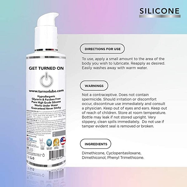 Turn On Silicone Based Lube-Lubes & Lotions-Turn On-XOXTOYS