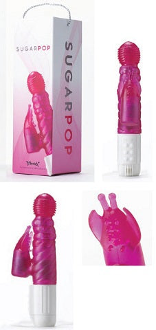 Vibratex Sugar Pop Pink Elastomer Vibrator - XOXTOYS