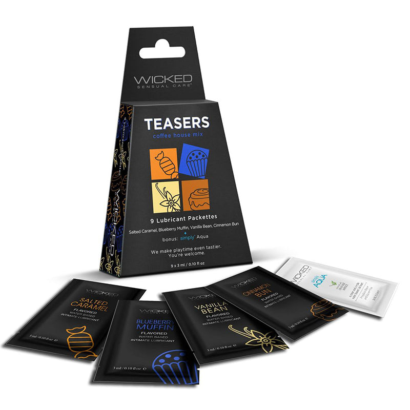 Wicked Teasers Coffee House Mix Packet Lubricant