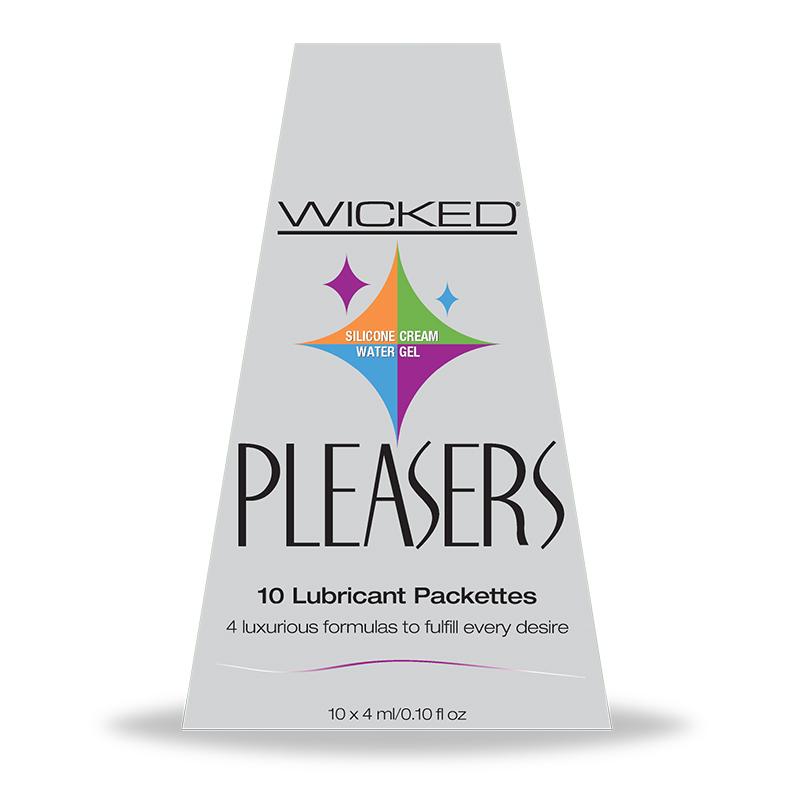 Wicked Pleasers 10 Lubricant Packs - XOXTOYS