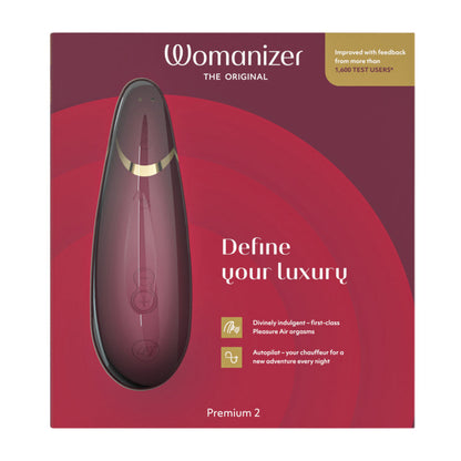Womanizer Premium 2 Clitoral Stimulator - XOXTOYS