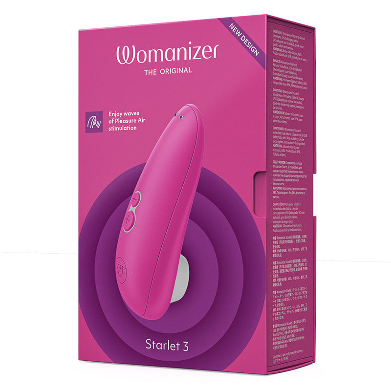 Womanizer Starlet 3 Clitoral Stimulator-Clitoral Stimulators-Womanizer-Pink-XOXTOYSUSA