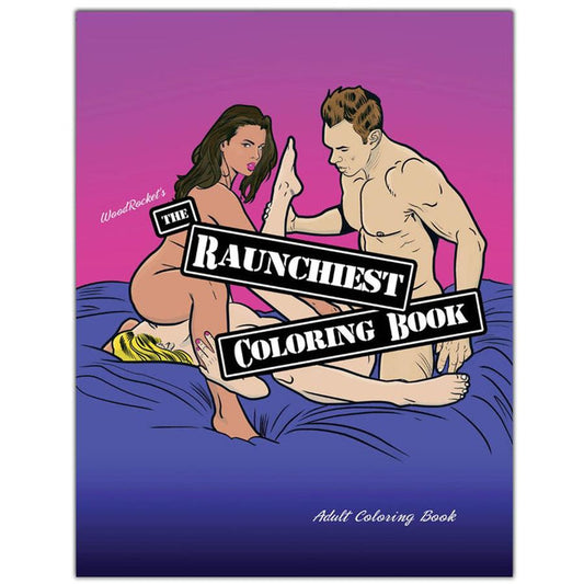 Wood Rocket The Raunchiest Coloring Book - XOXTOYS