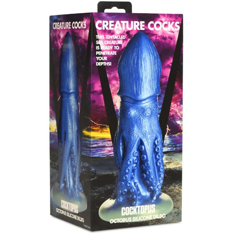 Creature Cocks Large Dildo's 9" + Creature Cocks Cocktopus Octopus Silicone Dildo