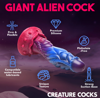 Creature Cocks Intruder Alien Silicone Dildo - XOXTOYS